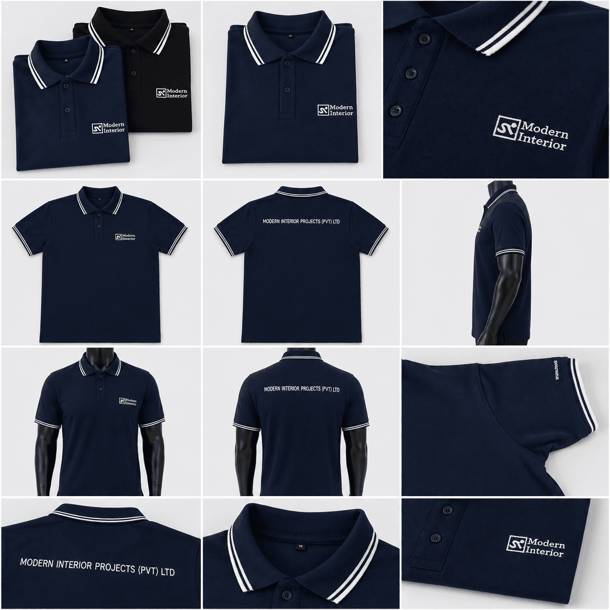 Modern Interior corporate polo