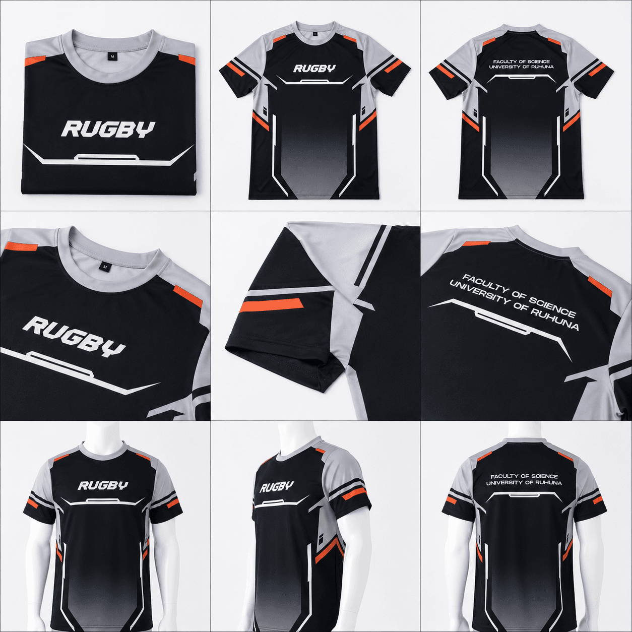 University of Ruhuna Faculty of Science rugby sublimated jersey