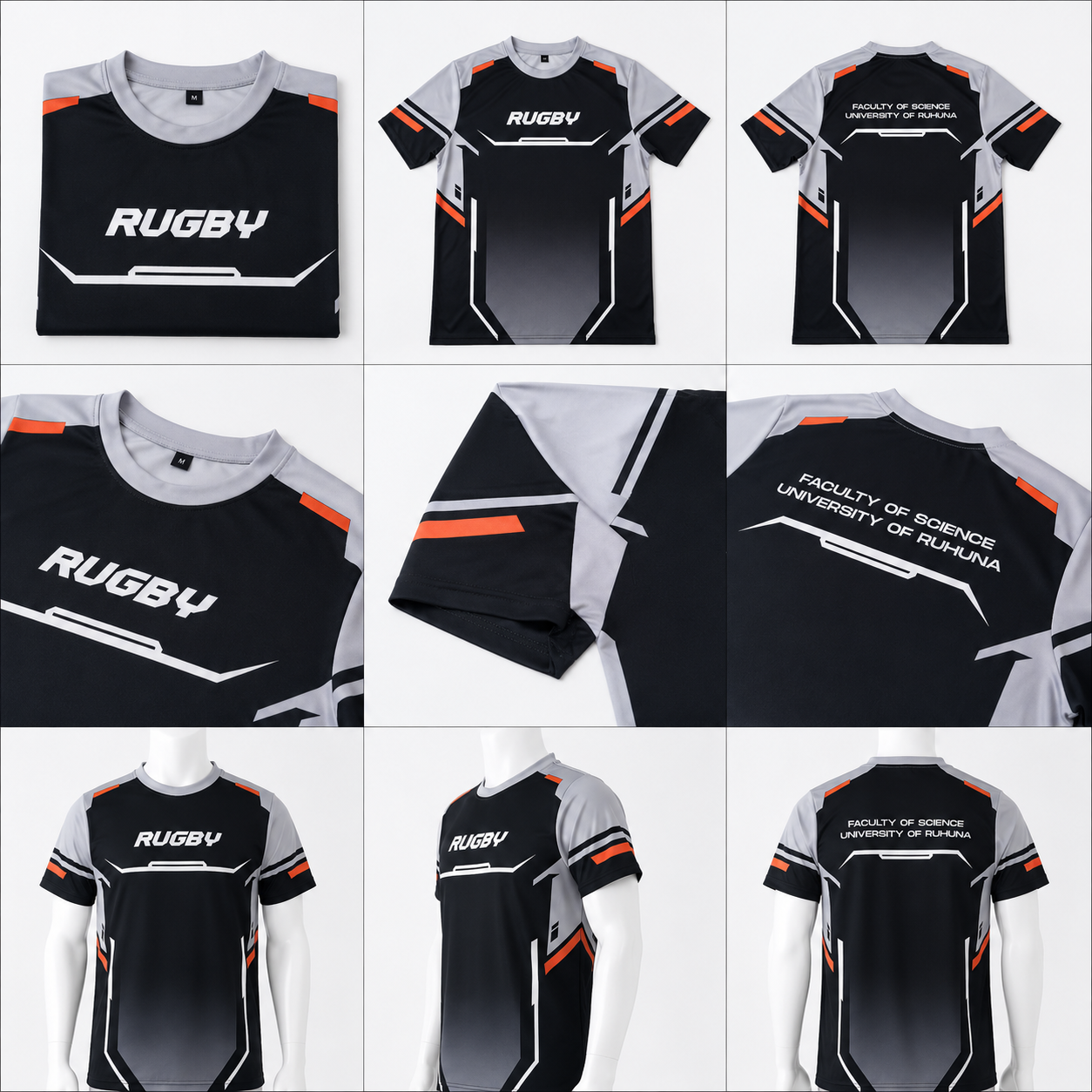 University of Ruhuna Faculty of Science rugby sublimated jersey
